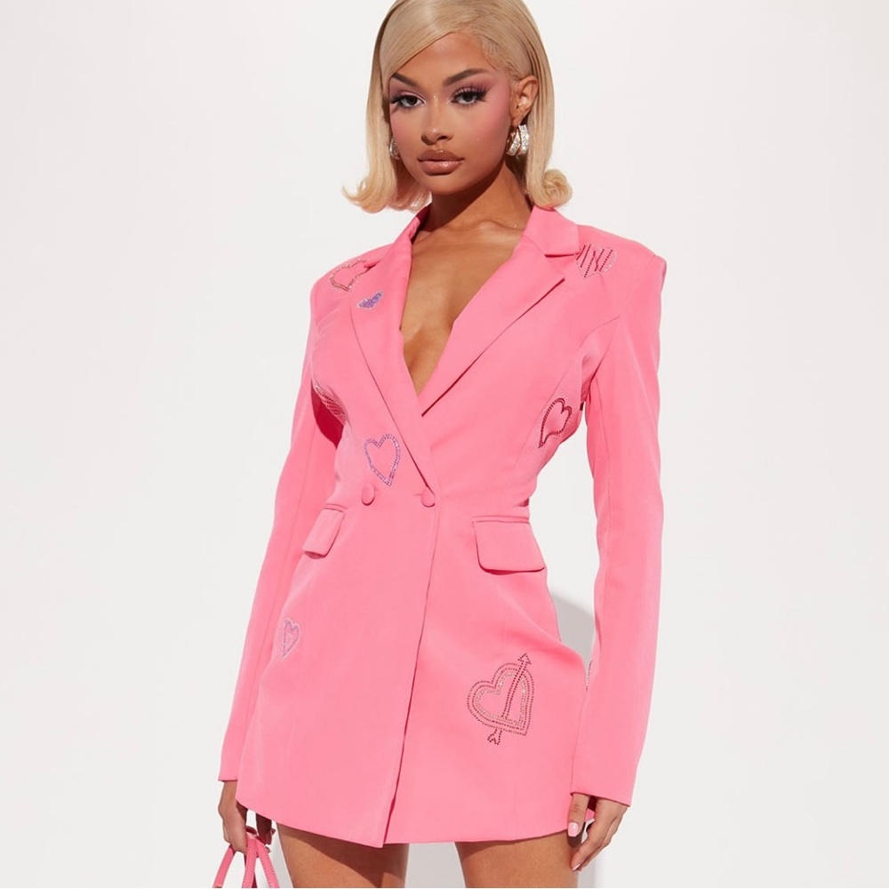 Love the business blazer romper